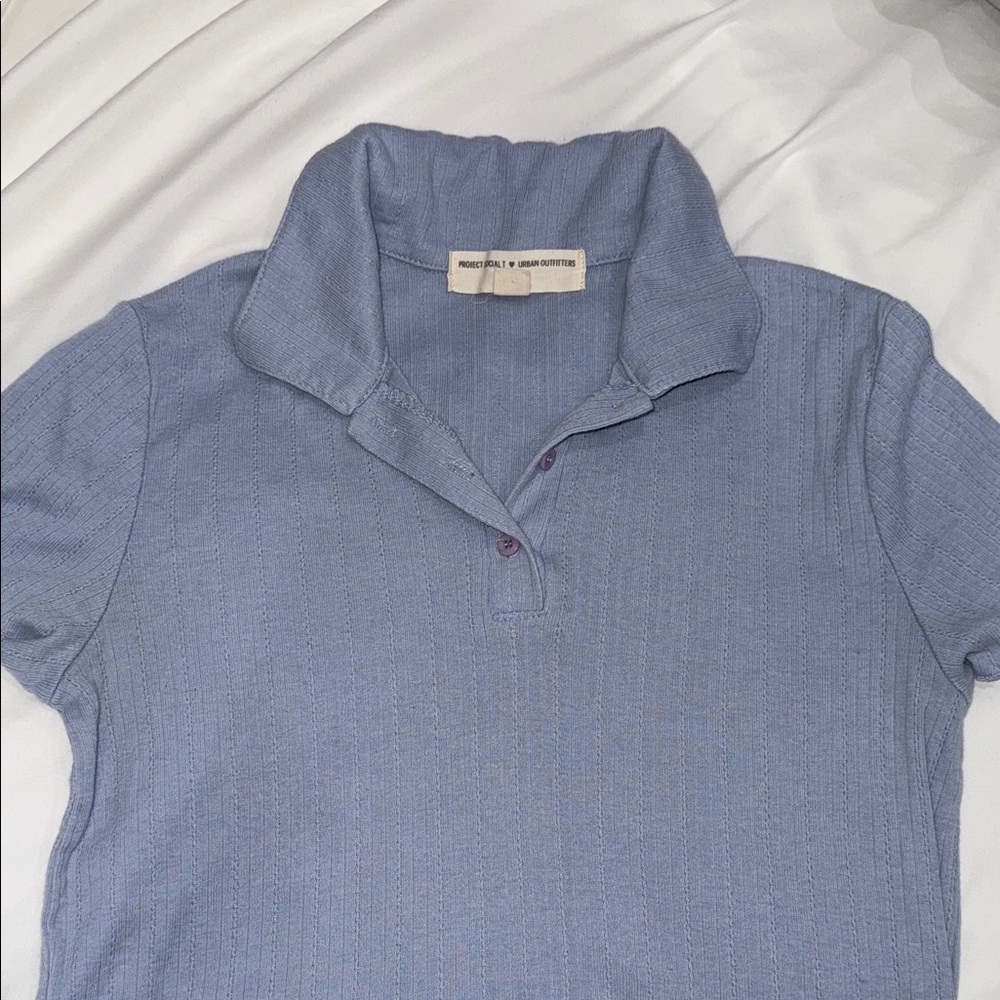 Urban Outfitters Lavender Polo Top